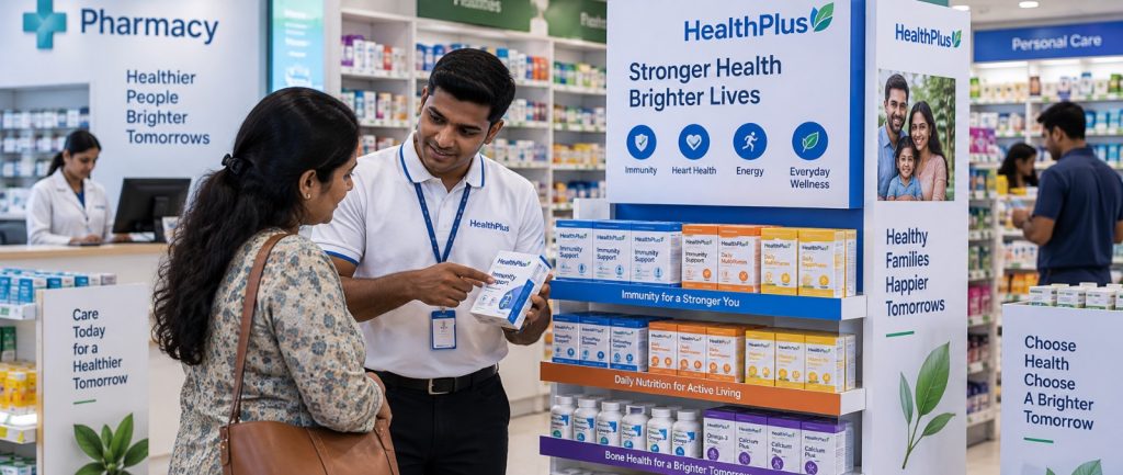 Brand Display Activity for a Pharma Brand