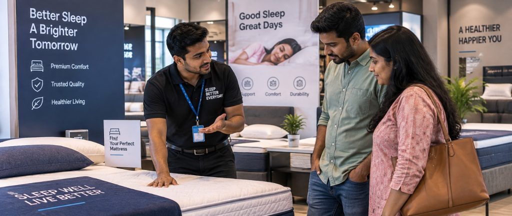 Retail Sales Promoters for a Leading Mattress Brand